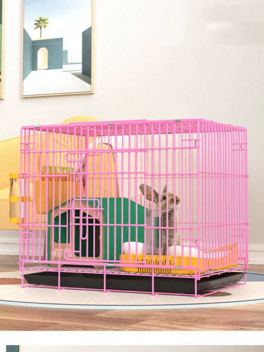Rabbit Cage /Cat Cage - Pink 70*50*60cm