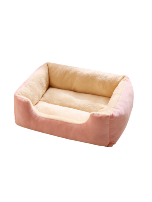 Soft Warm Cat/Dog Bed Nest Pink  XL - 75cm * 55cm