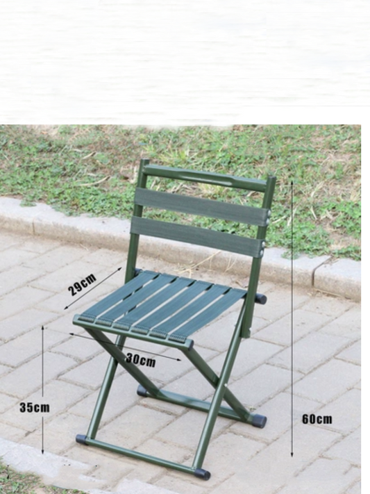 Folding chair, outdoor camping chair - Green