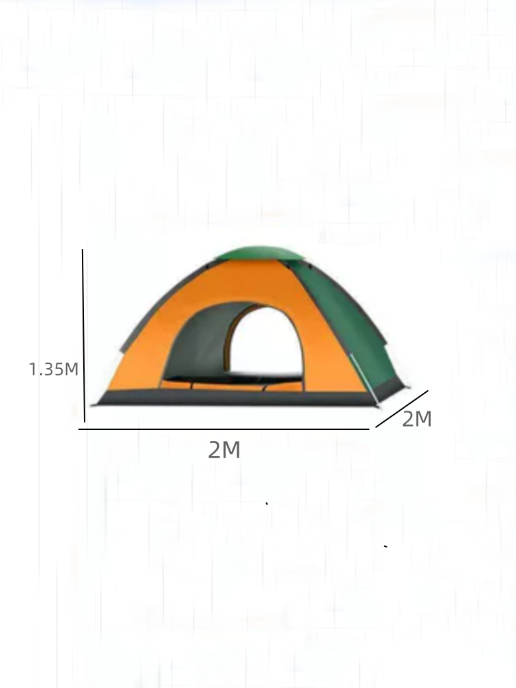 High Quality 3-4 Person Camping Tent - Lightweight, Waterproof, Windproof, Easy Setup